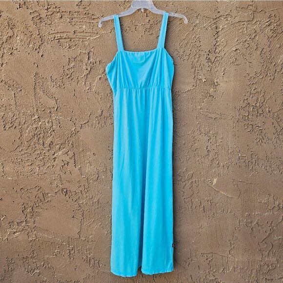 T2Love Blue Tank Top Maxi Dress Size 12 - Picture 12 of 13